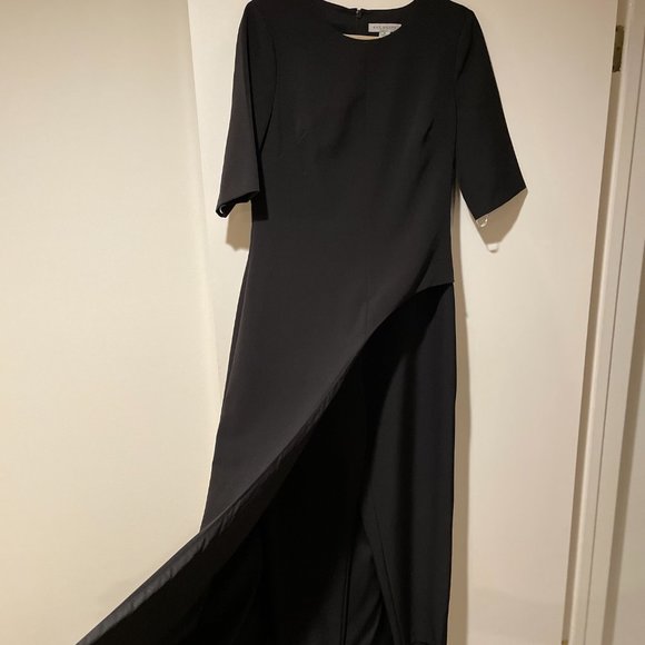 Kay Unger Jumpsuit, Size 10, Black - Picture 3 of 7